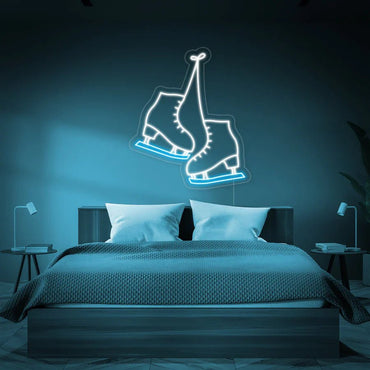 skate su ghiaccio neon - Skizzografico