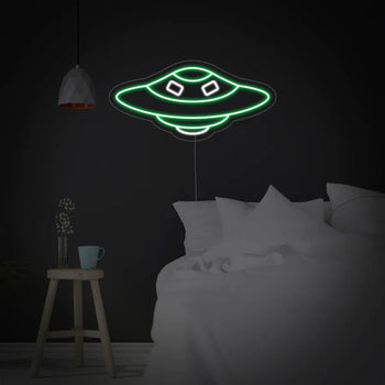 Ufo navicella neon - Skizzografico