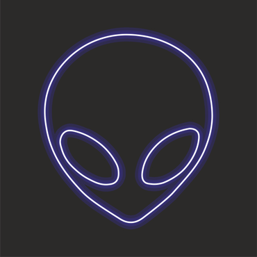 Neon Alieno - Skizzografico