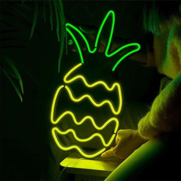 Ananas 2 neon - Skizzografico