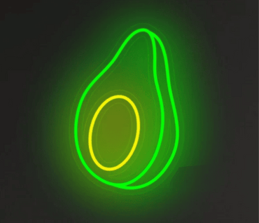 Avocado neon - Skizzografico