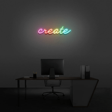 Create neon - Skizzografico