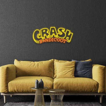 Crash logo Neon - Skizzografico