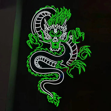 Drago shenron neon - Skizzografico