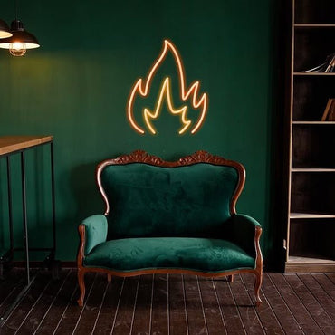 Fuoco neon - Skizzografico