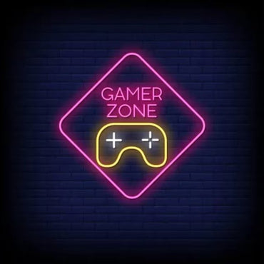 Gamer zone Neon - Skizzografico