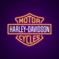harley davidson neon