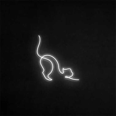 Gatto neon - Skizzografico
