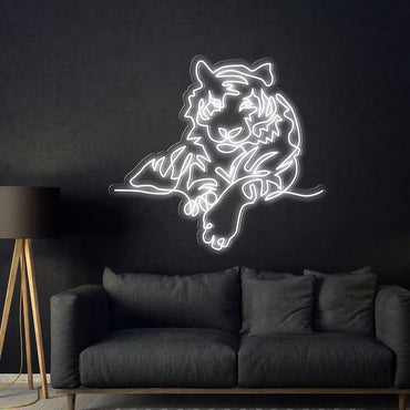 Tigre neon - Skizzografico