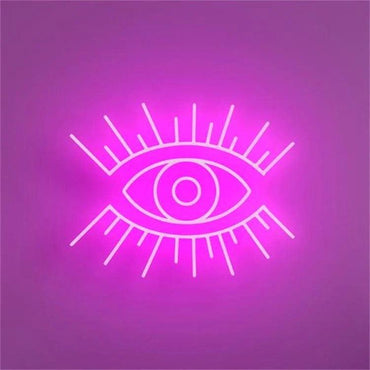 occhio neon - Skizzografico