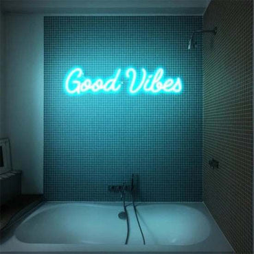Good vibes neon - Skizzografico
