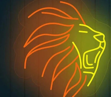 Ruggito Leone Neon - Skizzografico