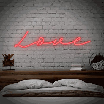 love allungato neon - Skizzografico