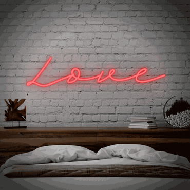 love allungato neon - Skizzografico