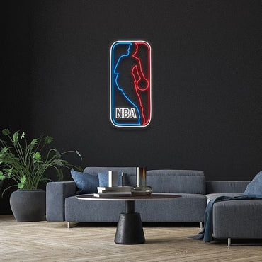 logo nba neon - Skizzografico