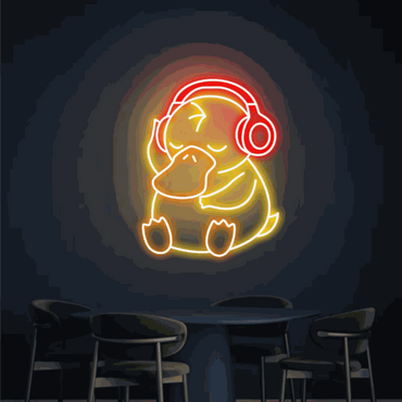 psyduck pokemon neon - Skizzografico