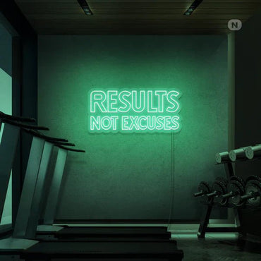 Result not excuses neon - Skizzografico