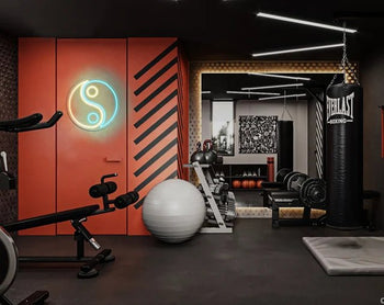 Ying yang Neon - Skizzografico